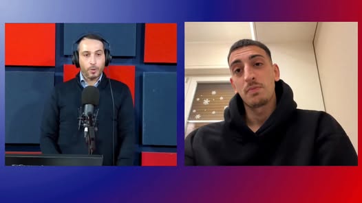 Il portiere della Battipagliese Davide Trapani ospite della trasmissione...