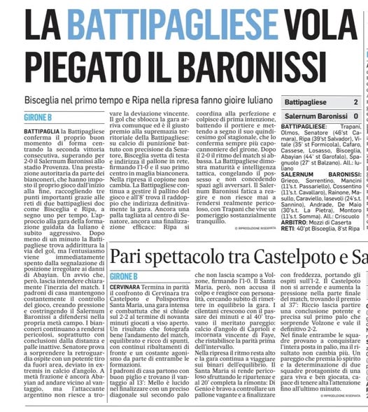 rassegnastampa ForzaBattipagliese...