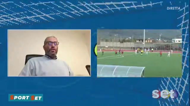 Il direttore sportivo della Battipagliese Silvio Maglione ospite della...