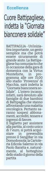 rassegnastampa ForzaBattipagliese...