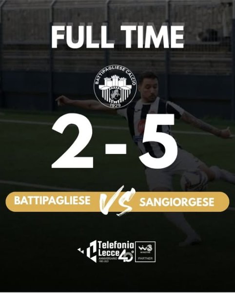 FT Debacle interna a favore della Pro Sangiorgese che...