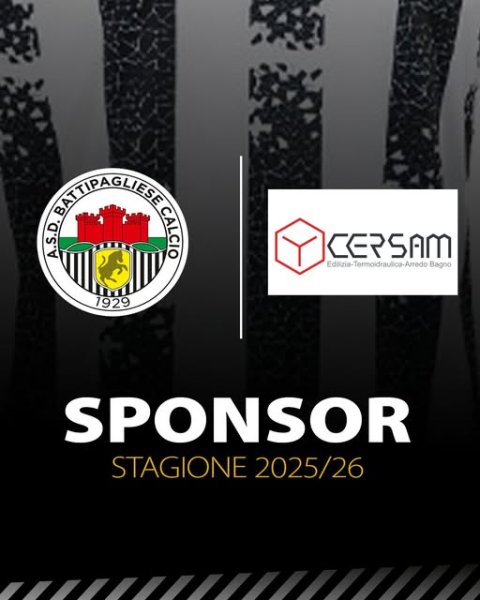 La Battipagliese1929 è lieta di comunicare laccordo di sponsorizzazione...