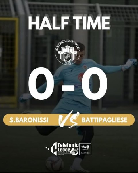 HT Partita contratta e risultato ad occhiali a fine...