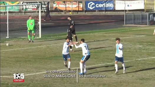 Il direttore sportivo della Battipagliese Silvio Maglione ospite della...