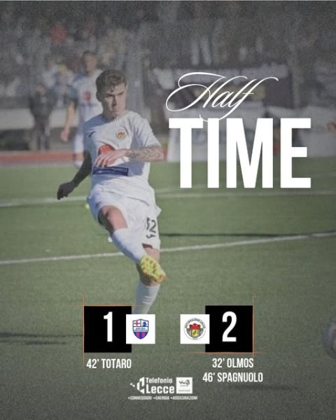 HT Chiudiamo meritatamente avanti il primo tempo con le...