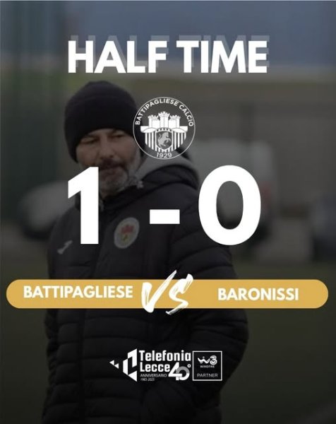 HT La capocciata di Bisceglia al 40 ci tiene...