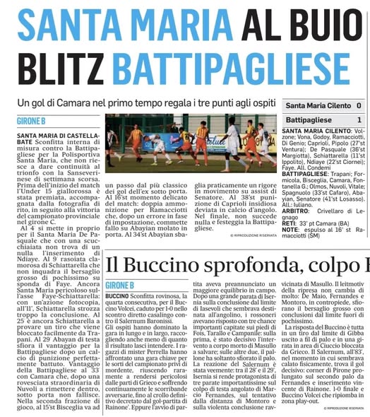 Buongiorno ForzaBattipagliese...