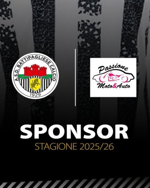 La Battipagliese1929 è lieta di comunicare laccordo di sponsorizzazione...