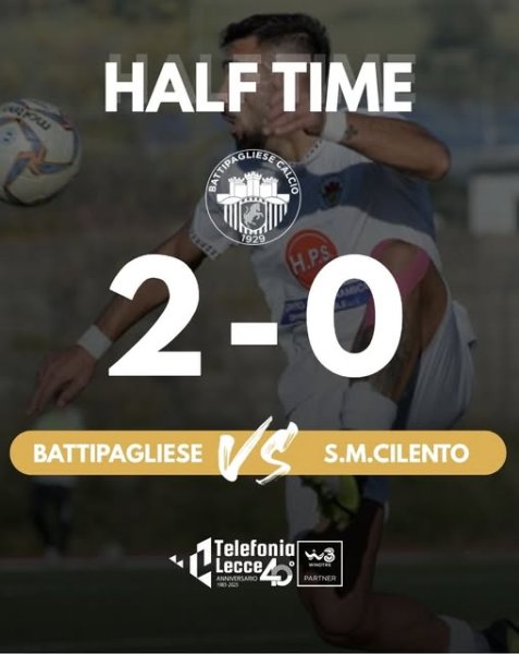 HT Zebrette avanti due a zero a fine primo...